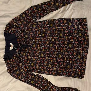 Boden tie neck blouse